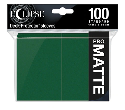 Ultra- Pro New Eclipse Matte 100ct Forest Green