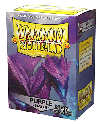 Arcane Tinmen Dragon Shield Matte Purple Non-Glare
