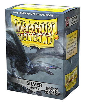 Arcane Tinmen Dragon Shield Matte Silver Non-Glare