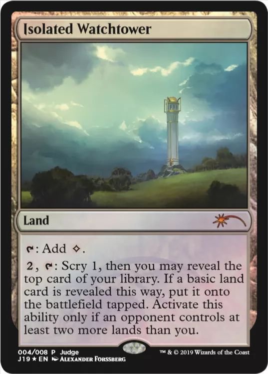Isolated Watchtower (Judge Foil)