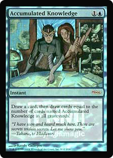 Accumulated Knowledge (FNM Foil)