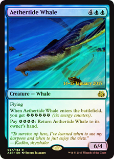 Aethertide Whale (Prerelease Foil)