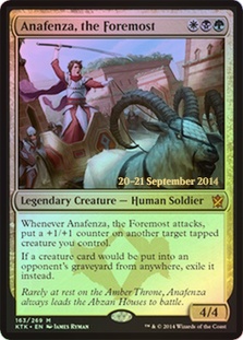 Anafenza, the Foremost (Prerelease Foil)