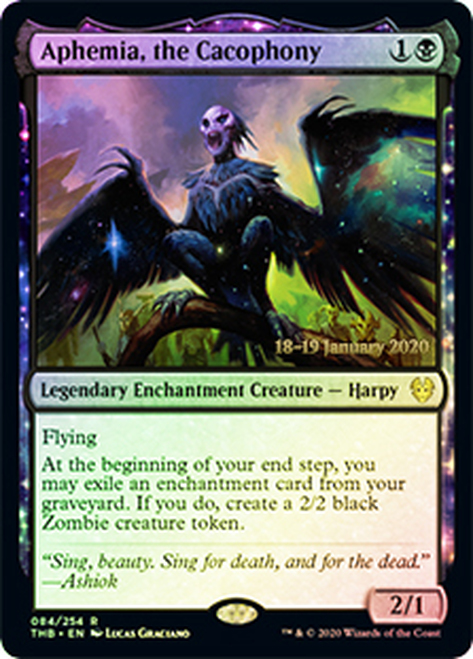 Aphemia, the Cacophony (Prerelease Foil)