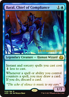 Baral, Chief of Compliance (Prerelease Foil)