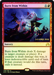 Burn from Within (Prerelease Foil)