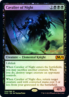 Cavalier of Night (Prerelease Foil)