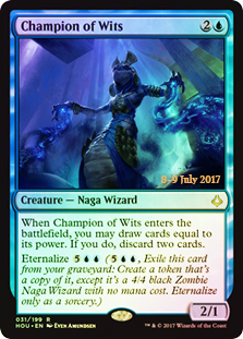 Champion of Wits (Prerelease Foil)
