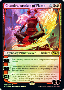 Chandra, Acolyte of Flame (Prerelease Foil)