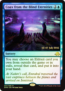 Coax from the Blind Eternities (Prerelease Foil)