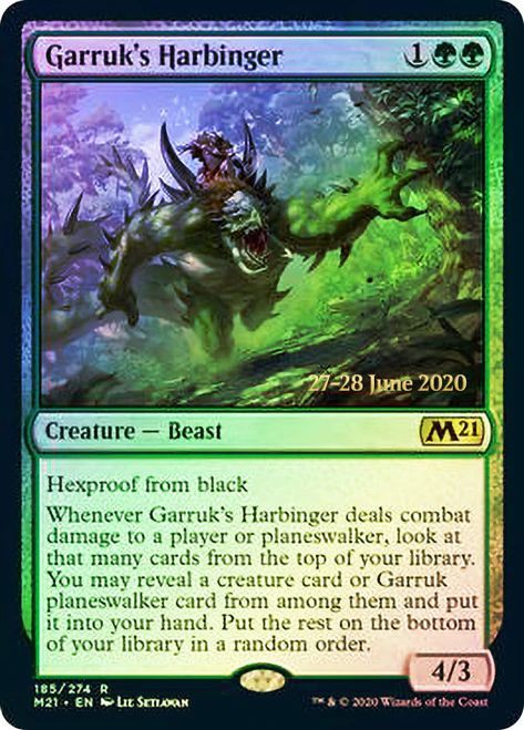 Garruk's Harbinger (Prerelease Foil)