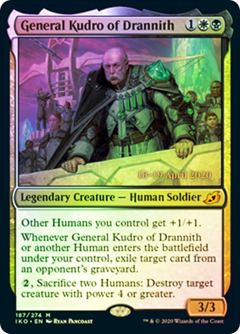 General Kudro of Drannith (Prerelease Foil)