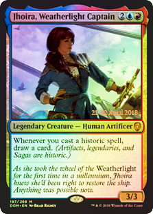 Jhoira, Weatherlight Captain (Prerelease Foil)