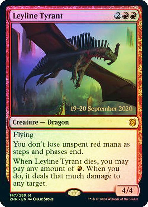 Leyline Tyrant (Prerelease Foil)