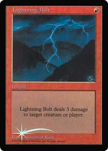 Lightning Bolt (Judge Foil)