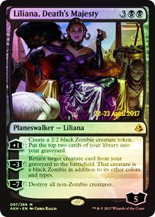 Liliana, Death's Majesty (Prerelease Foil)