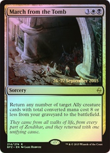 March from the Tomb (Prerelease Foil)