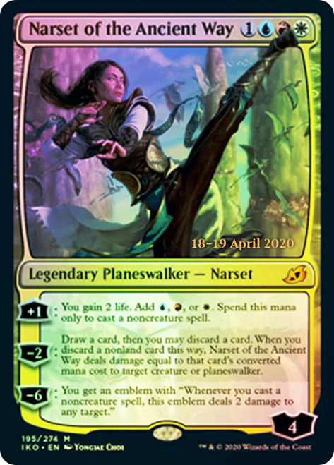 Narset of the Ancient Way (Prerelease Foil)