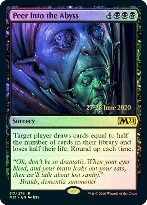 Peer into the Abyss (Prerelease Foil)
