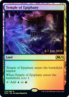 Temple of Epiphany (M20 Prerelease Foil)