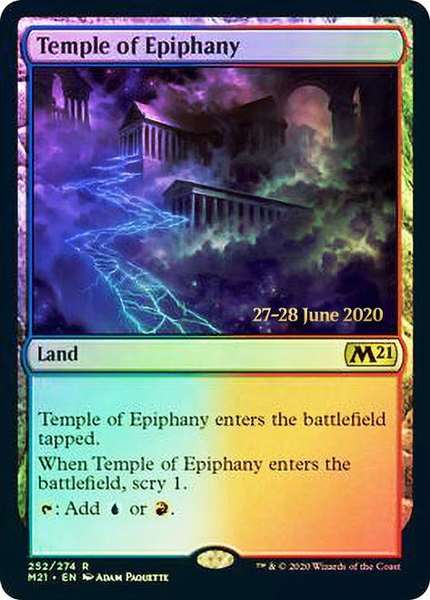 Temple of Ephiphany (M21 Prerelease Foil)
