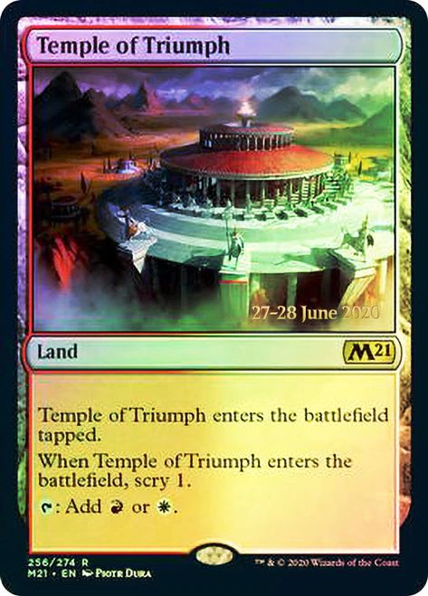 Temple of Triumph (M21 Prerelease Foil)