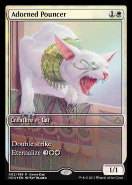 Adorned Pouncer (Game Day Promo)