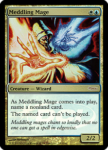 Meddling Mage  -  (Judge Foil)